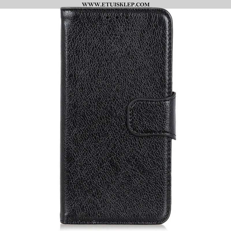 Etui Folio do Samsung Galaxy M33 5G Prawdziwa Skóra Nappa